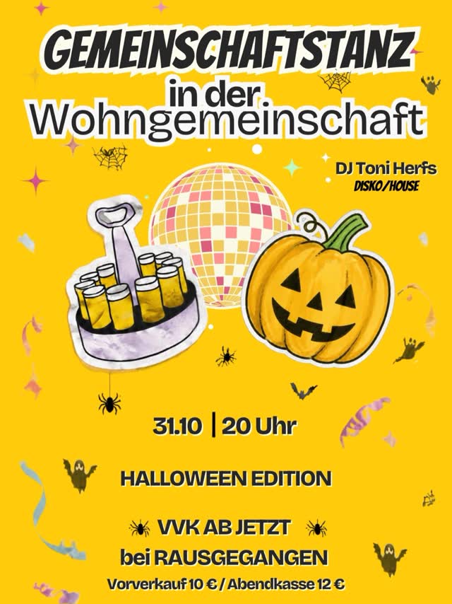 HALLOWEEN SPECIAL – GEMEINSCHAFTSTANZ