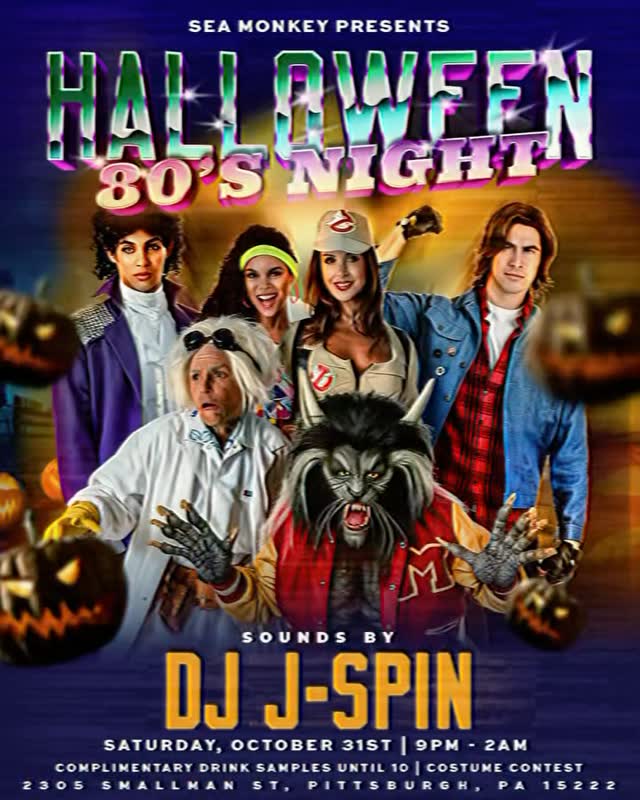 '80s Halloween Party