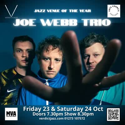 JOE WEBB TRIO – TWO LIVE SHOWS AT THE VERDICT!