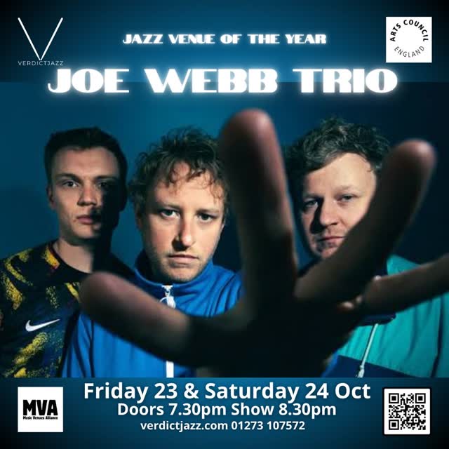JOE WEBB TRIO – TWO LIVE SHOWS AT THE VERDICT!