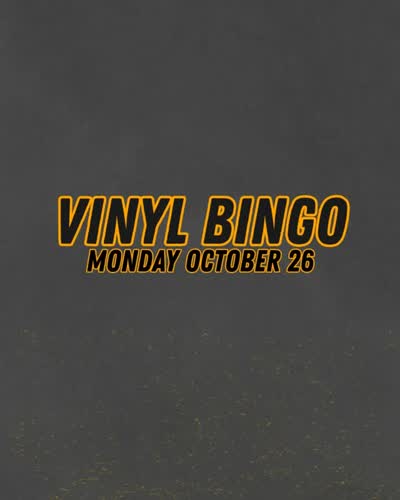 Vinyl Bingo at @vinyltapnashville !! Spooky Scary!