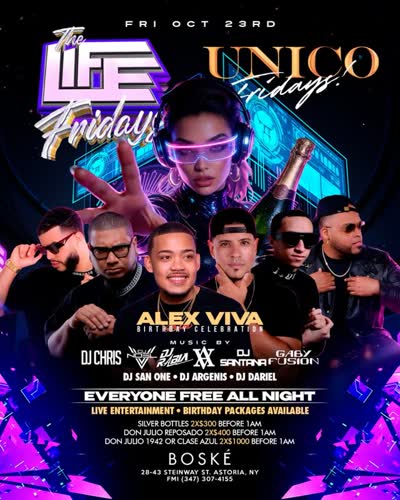 ALEX VIVA’S BIRTHDAY TAKEOVER
