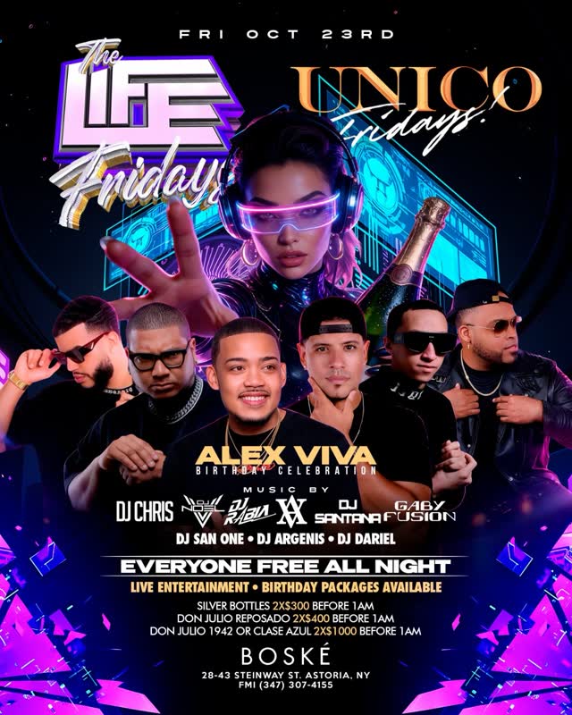 ALEX VIVA’S BIRTHDAY TAKEOVER