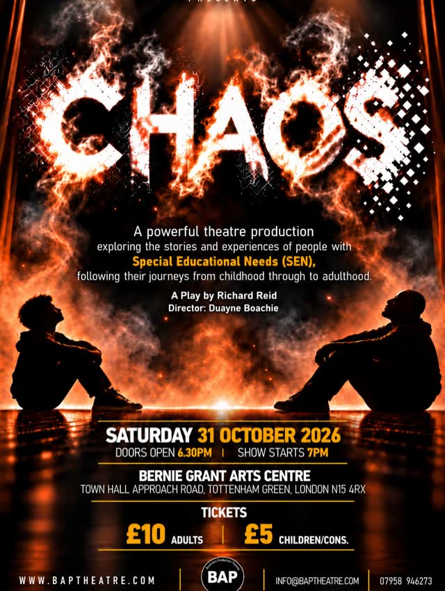 CHAOS – A Play by Richard Reid