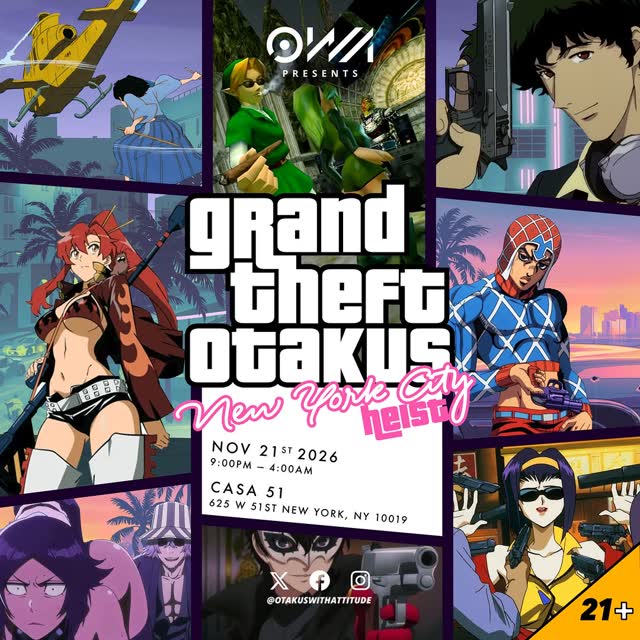 Grand Theft Otakus: New York City Heist