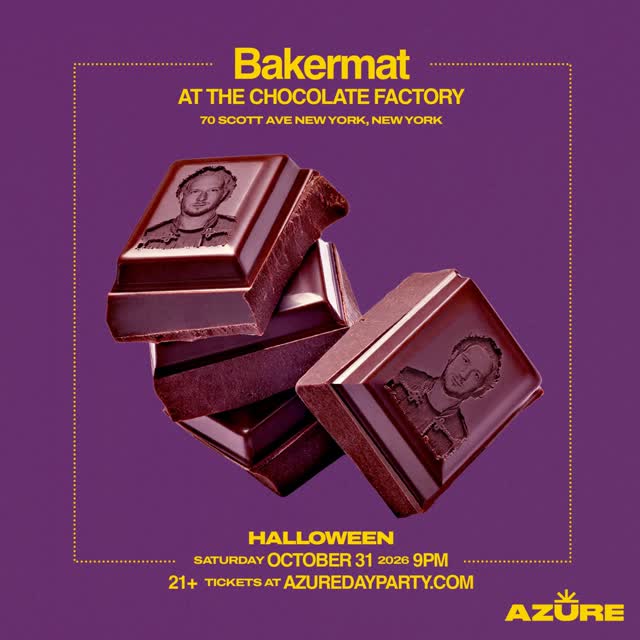 Bakermat at The Chocolate Factory