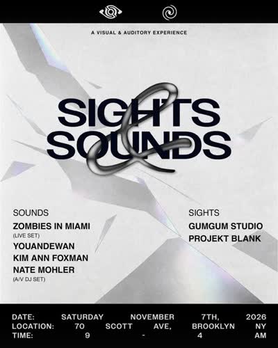 Forward-thinking music, experiential art, and a multi-sensory immersive experience