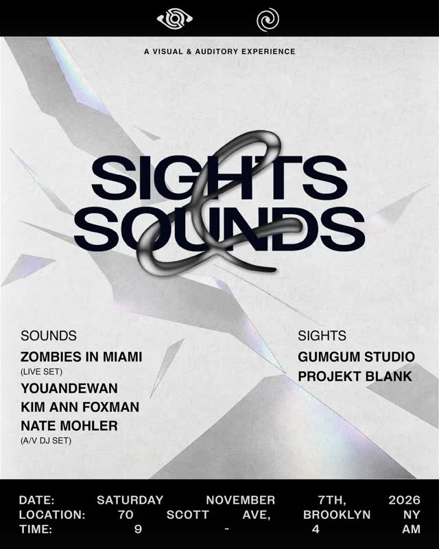 Forward-thinking music, experiential art, and a multi-sensory immersive experience