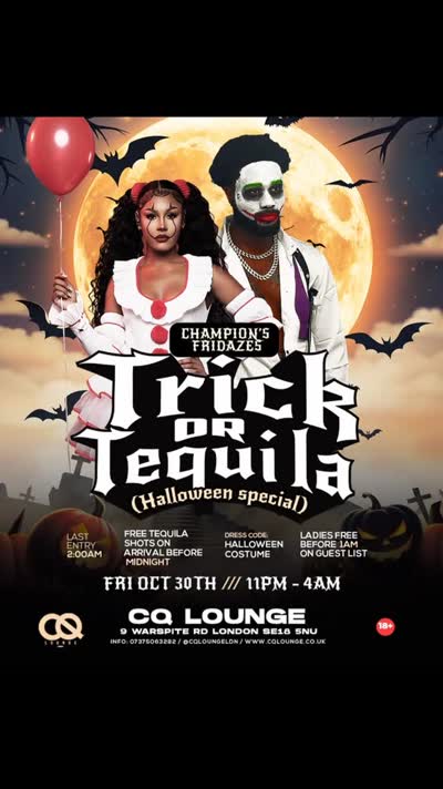 TRICK OR TEQUILA