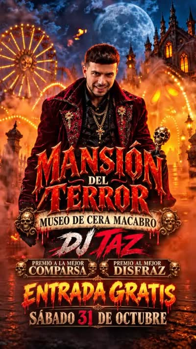 ¡LA MANSIÓN DEL TERROR ABRE SUS PUERTAS EN LA ESPIGUITA HALL!