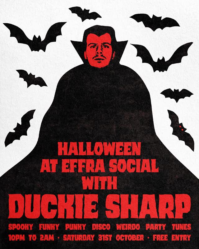 Halloween at Effra Social with Duckie Sharp