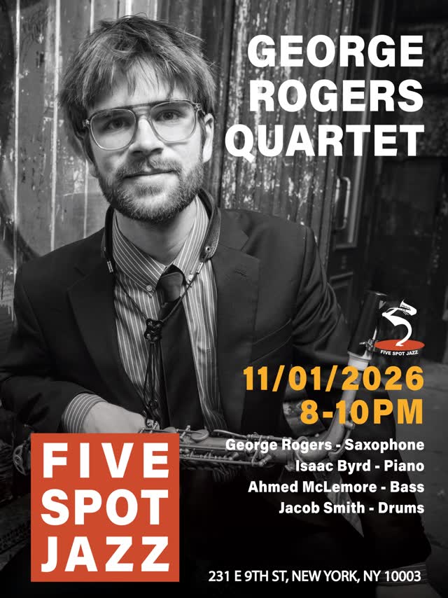 NOV 01 (SUN.) [GEORGE ROGERS QUARTET]