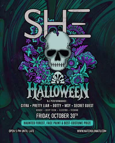 SHE Halloween DJ Performance