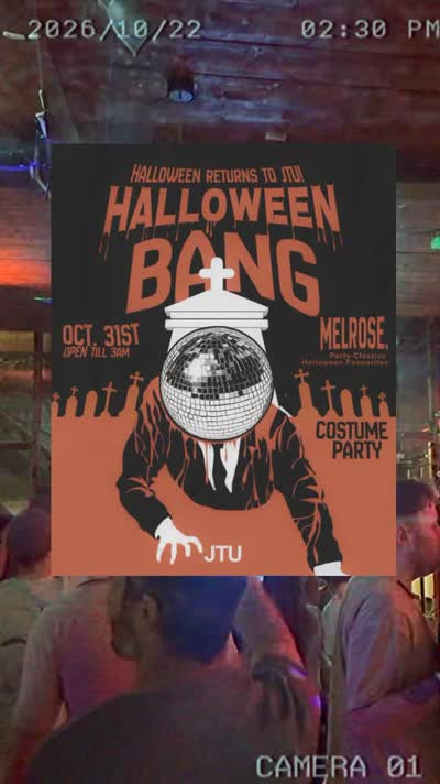 STRANGE THING HAVE BEEN HAPPENING AT JTU... Our Halloween party is here