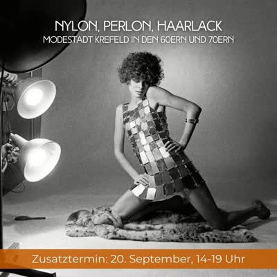 NYLON, PERLON, HAARLACK - MODESTADT KREFELD IN DEN 60ERN UND 70ERN