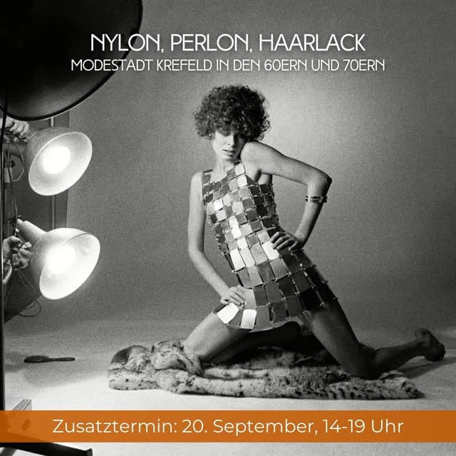 NYLON, PERLON, HAARLACK - MODESTADT KREFELD IN DEN 60ERN UND 70ERN