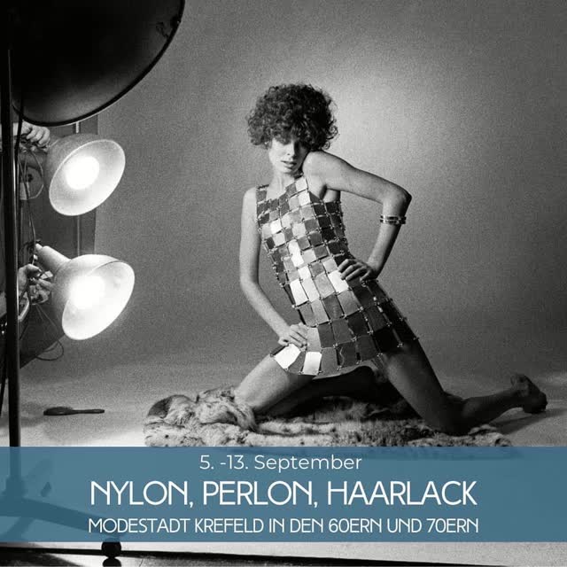 NYLON, PERLON, HAARLACK - MODESTADT KREFELD IN DEN 60ERN UND 70ERN