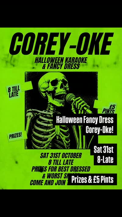 HALLOWEEN FANCY DRESS KARAOKE!