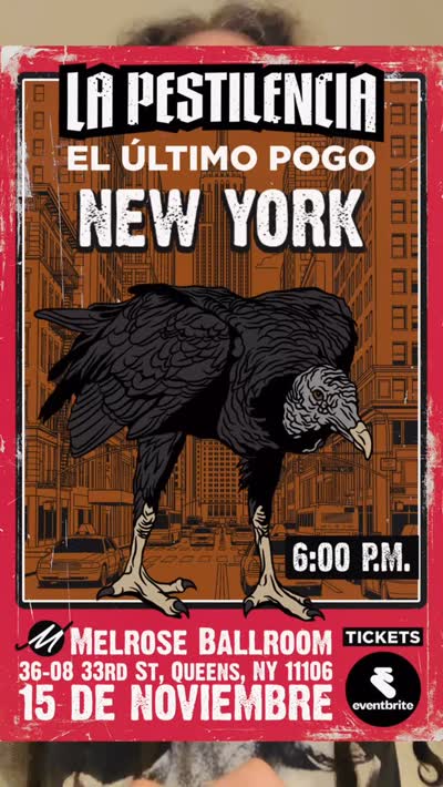 LA PESTILENCIA - EL ÚLTIMO POGO EN NEW YORK