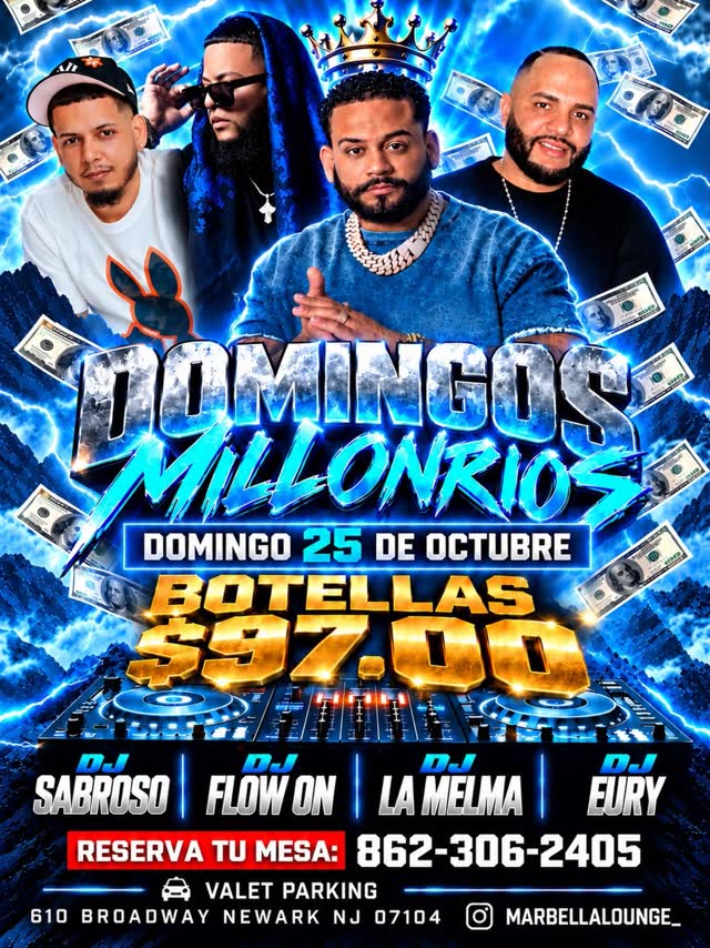 DOMINGOS MILLONARIOS EN LA GRANDOTA DE NEWARK!