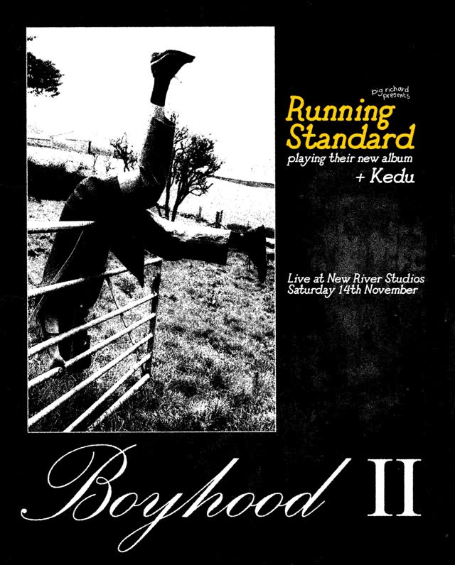 Running Standard playing their new album + Kedu