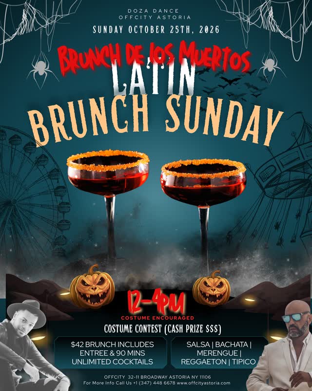 Brunch de los Muertos Latin Brunch Sunday