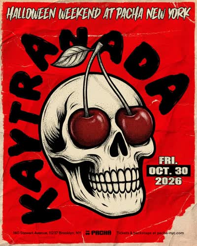 Grammy-winning DJ & producer @kaytranada brings his signature blend of funk, house, R&B & electronic to Pacha New York for Halloween Eve