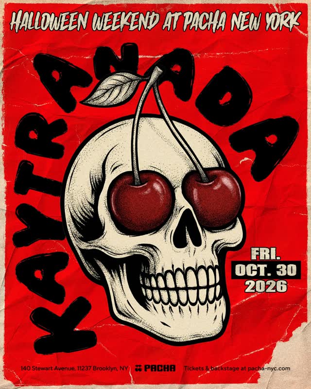Grammy-winning DJ & producer @kaytranada brings his signature blend of funk, house, R&B & electronic to Pacha New York for Halloween Eve