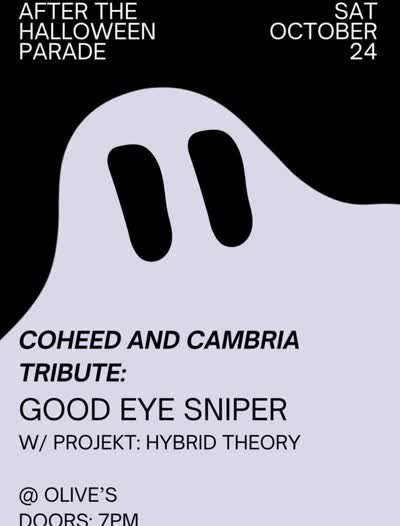 After the Halloween Parade: Coheed and Cambria Tribute