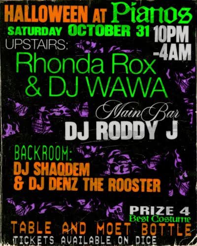 HALLOWEEN AT Pianos