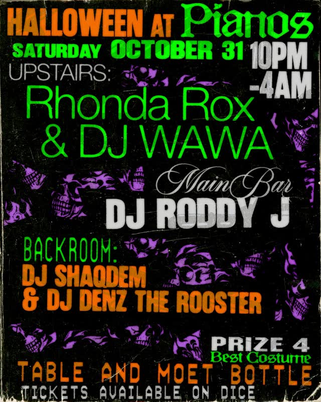 HALLOWEEN AT Pianos