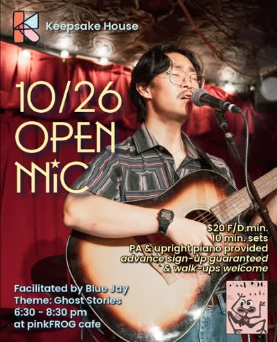 #OpenMic hosted by @blue__jay__music