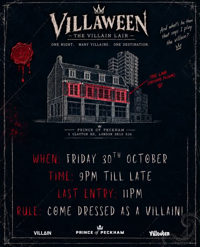 Villaween - The Villain Lair