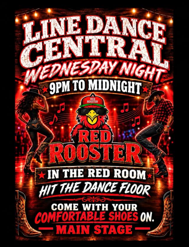 Wednesday Night Line Dance at Red Rooster