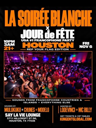 Afrotech Weekend: Francophone Takeover by @lasoireeblanche × @jourdefete1