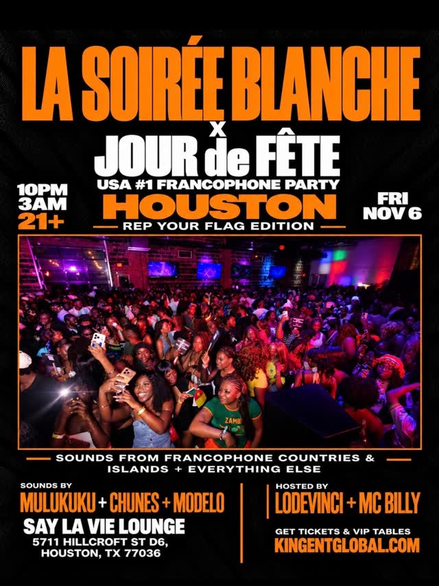 Afrotech Weekend: Francophone Takeover by @lasoireeblanche × @jourdefete1