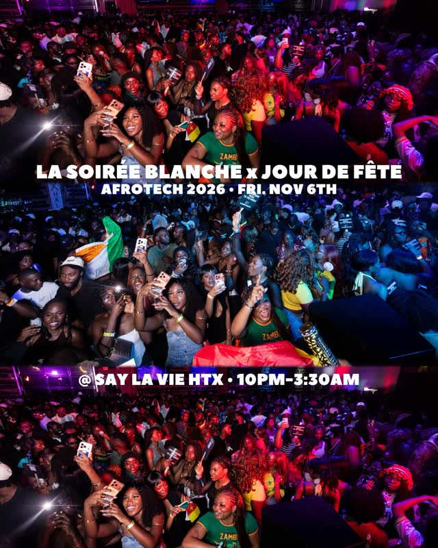 Afrotech Wassuppp - Rep Your Flag Edition x Everyone Welcome