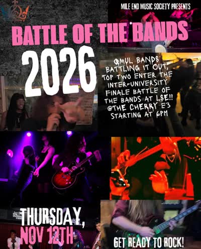 QMUL Bands Battle / Battle of the Bands