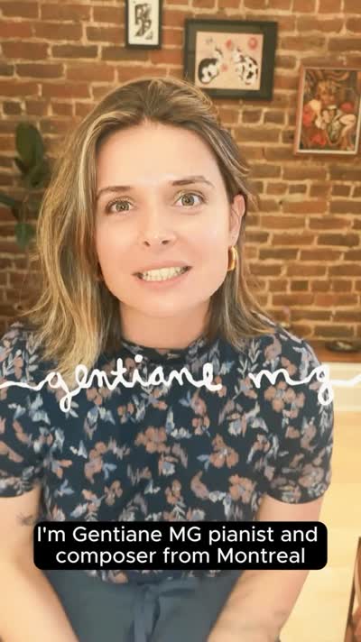Gentiane MG is back 🎹 - Can You Hear the Birds? Tour