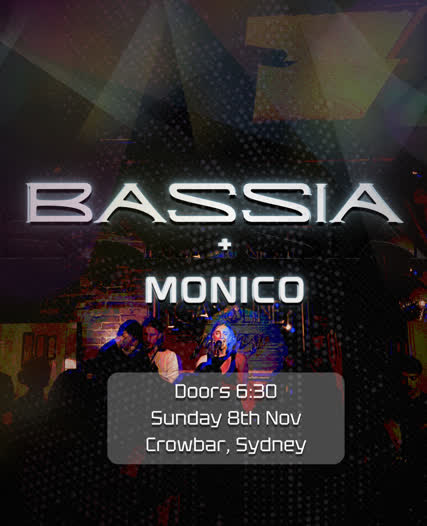 @bassia_1 is back in town, and playing at Crowbar for their first time!