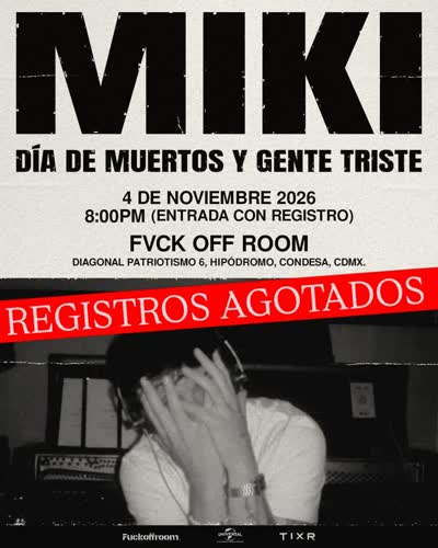 MIKI - DÍA DE MUERTOS Y GENTE TRISTE