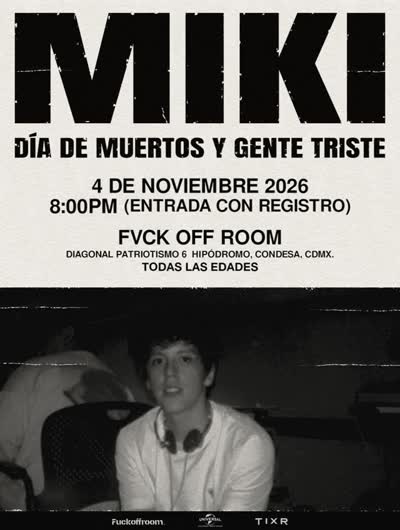 ¡MIKI regresa al Fuck Off Room!