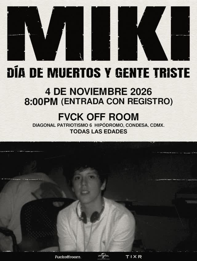 ¡MIKI regresa al Fuck Off Room!