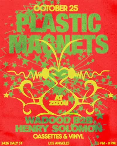 Plastic Magnets at Zizou