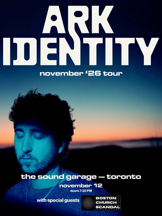 ARK IDENTITY november '26 tour