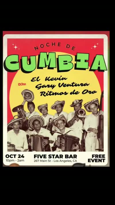 Puro Soniderrrooooooooooooooo - Cumbia Night