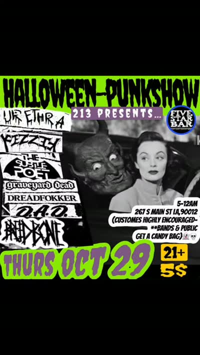 HOLLOWEEN PUNK SHOW!!!