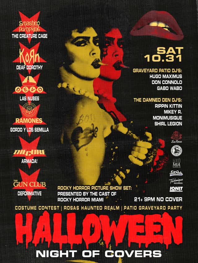 HALLOWEEN NIGHT OF COVERS YEAR TWO. TWICE AS HAUNTED