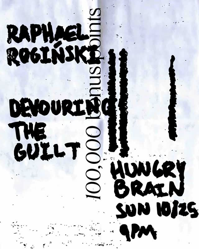 First Chicago Devouring the Guilt hit in a very long time, one week from today 10/25 @hungrybrainchicago