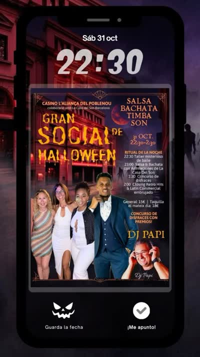 GRAN SOCIAL DE HALLOWEEN